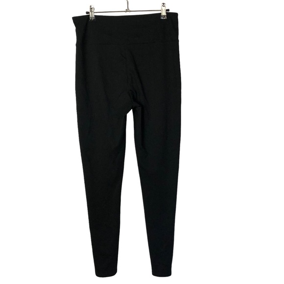 Assets by Spanx Black High Rise Ponte Leggings XL - Picture 2 of 5